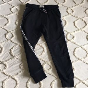 Zara boys knit pants joggers 8